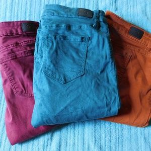Lot of 3 celebrity pink skinny pants
